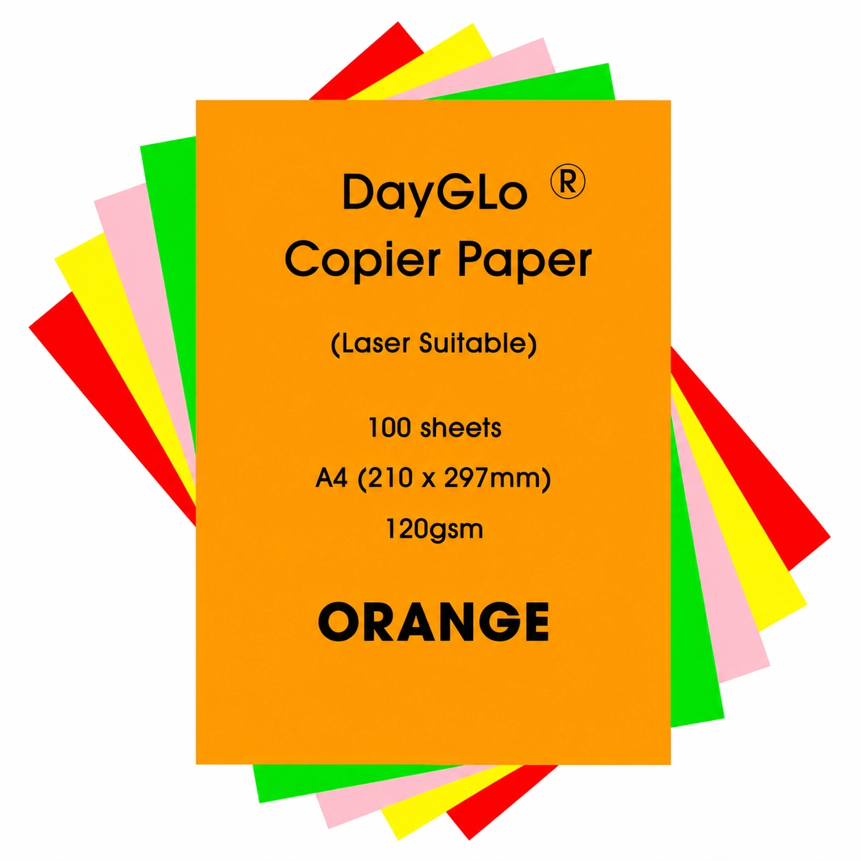A4 Fluorescent Orange