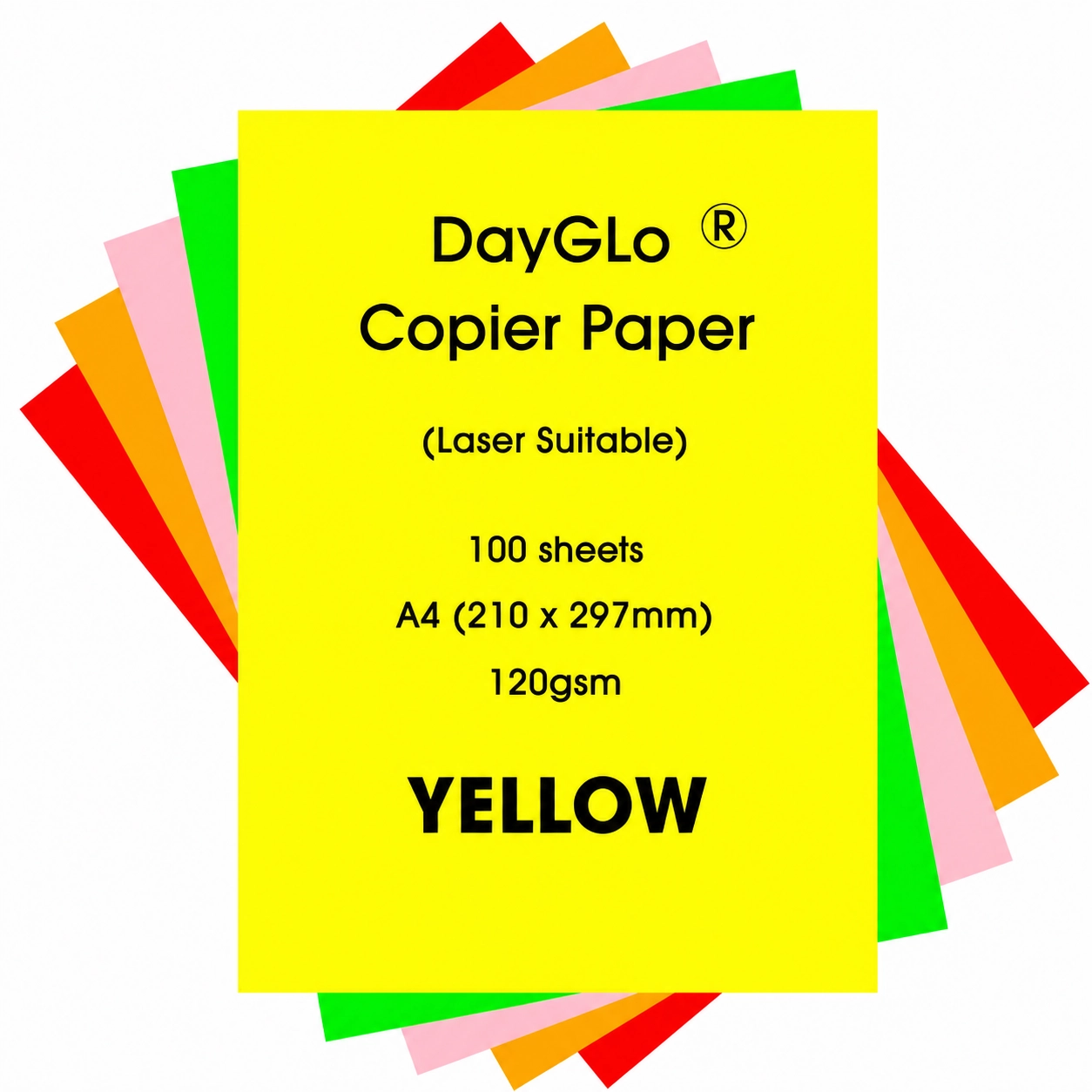 A4 Fluorescent Yellow