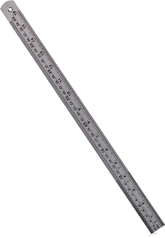 16ins 40Cm Stainless Steel Ruler