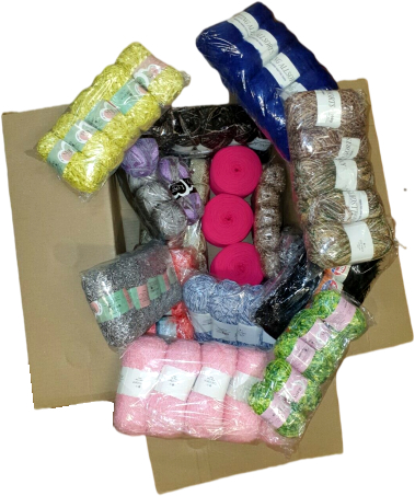 10kg Mixed KNITTING WOOL